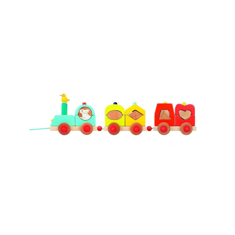 Train funny tatoo Janod J05376 sur Ambiance Plaisir