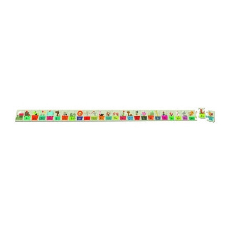 Valisette puzzle 27 pces train alphabet Janod J02928 sur Ambiance Plaisir