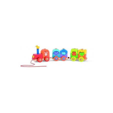 Train funny lapin Janod J05653 sur Ambiance Plaisir