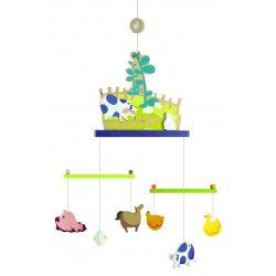 Mobile happy farm - décor Janod J04598 sur Ambiance Plaisir (2)