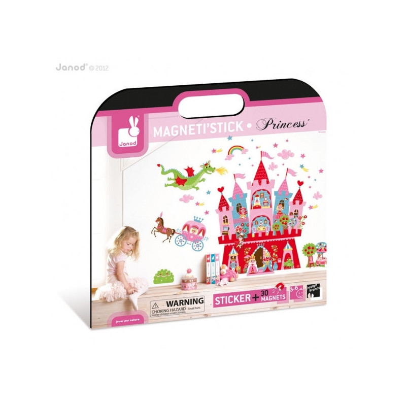 Magneti'stick princesse Janod -J02848 sur Ambiance Plaisir