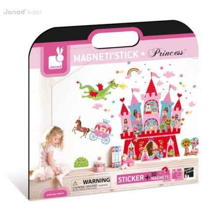 Magneti'stick princesse Janod -J02848 sur Ambiance Plaisir