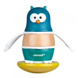 Culbuto zigolos chouette Janod -J08125 sur Ambiance Plaisir