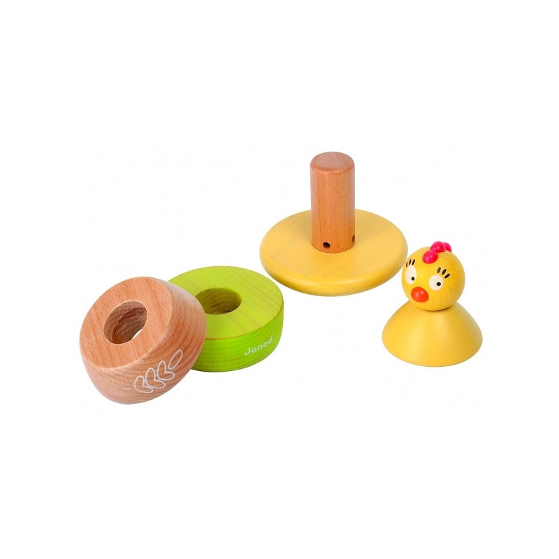 Culbuto poussin zigolos Janod J08114 sur Ambiance Plaisir