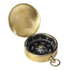 Boussole de Poche Laiton -CO002 sur Ambiance Plaisir