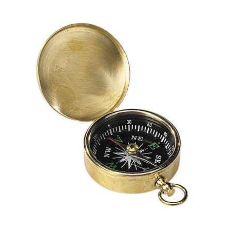 Boussole de Poche Laiton -CO002 sur Ambiance Plaisir