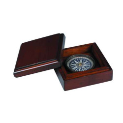 Boussole Coffret Bois -CO013 sur Ambiance Plaisir