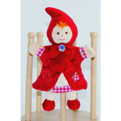 Marionnettes classique Mario Chaperon Rouge Histoire d'Ours -HO1504Marionnettes classique Mario Chaperon Rouge Histoire d'Ours - (2)
