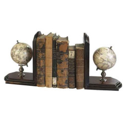 Globe Serre-Livres (paire) -GL009F sur Ambiance Plaisir
