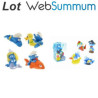 Lot 2 Jouet de bain figurines Schtroumpf Plastoy -LWS-127lot 2 Jouet de bain figurines Schtroumpf Plastoy -LWS-127