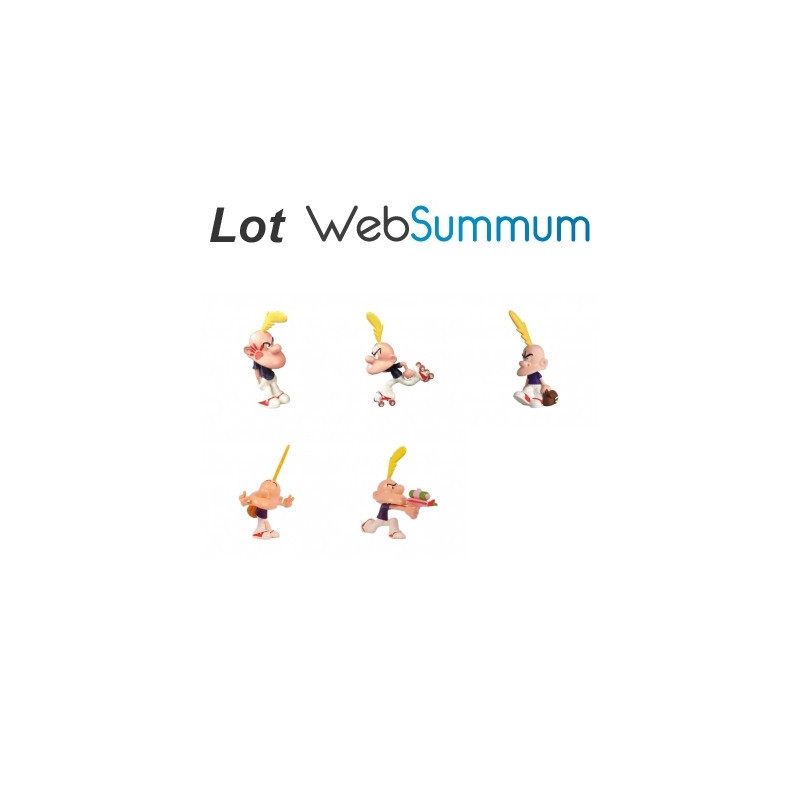 Lot 5 Figurines Titeuf Plastoy -LWS-137Lot 5 Figurines Titeuf Plastoy -LWS-137