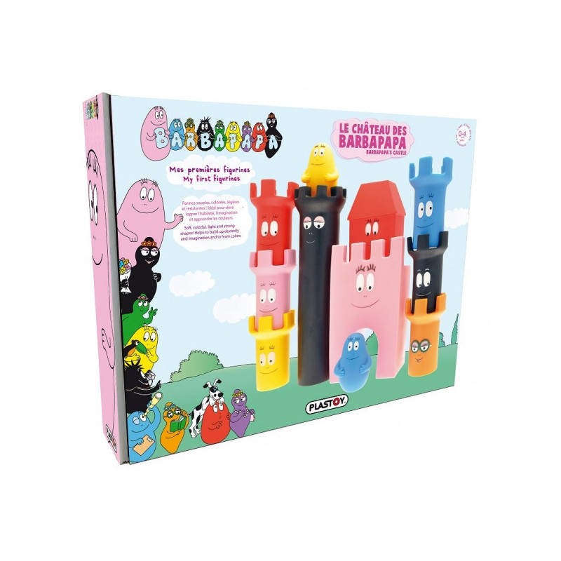 Coffret le chÂteau des barbapapa + 2 figurines -60857Coffret le chÂteau des barbapapa + 2 figurines -60857