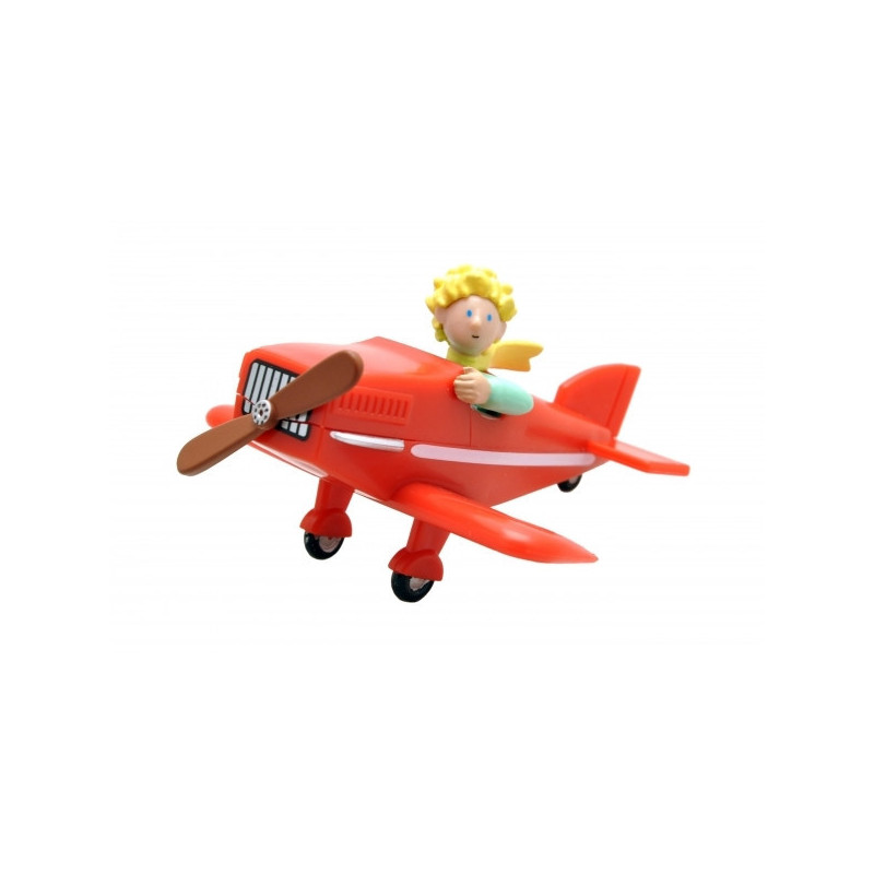 Figurine petit prince avion Plastoy -61029Figurine petit prince avion Plastoy -61029