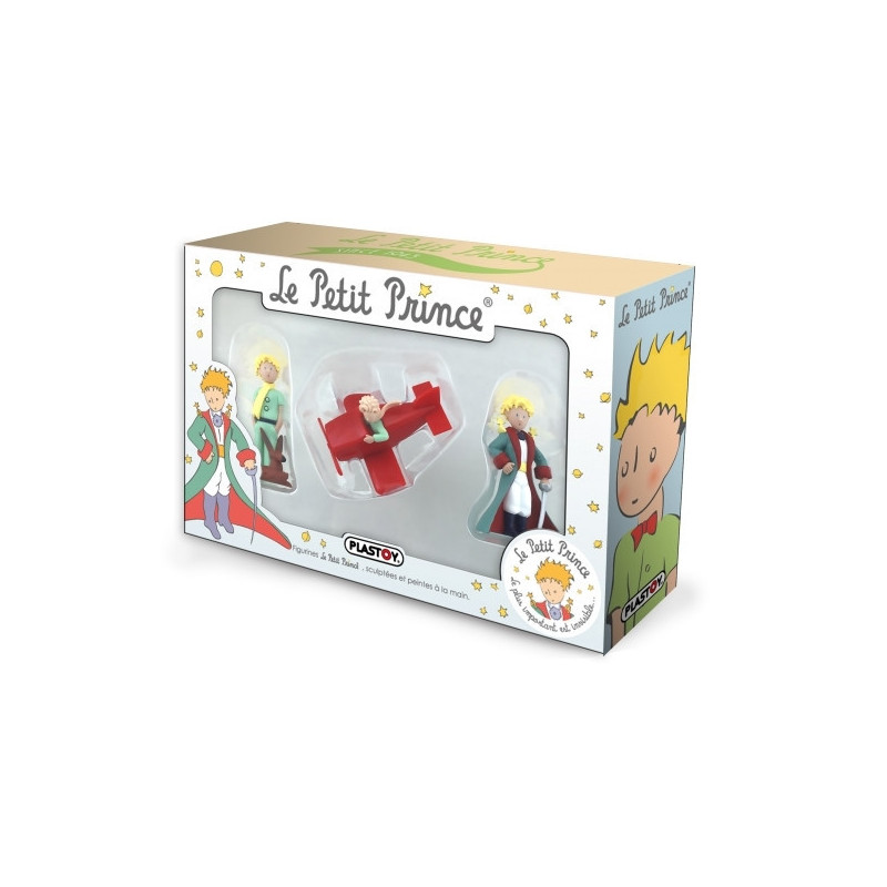 Figurine petit prince - coffret 3 figurines Plastoy -61040