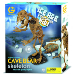 Remise immédiate sur Gw ice age excav kit - ours des cavernes - 21cm Geoworld -CL137K dans JouetsGw ice age excav kit - ours des