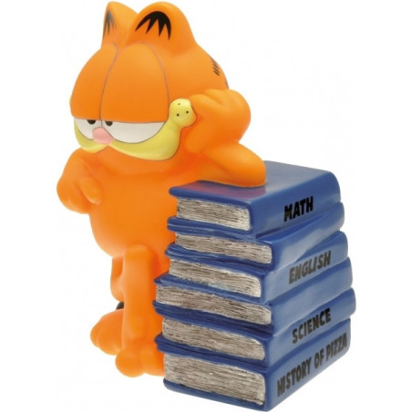 Tirelire figurine garfield pile de livres -80050Tirelire figurine garfield pile de livres -80050