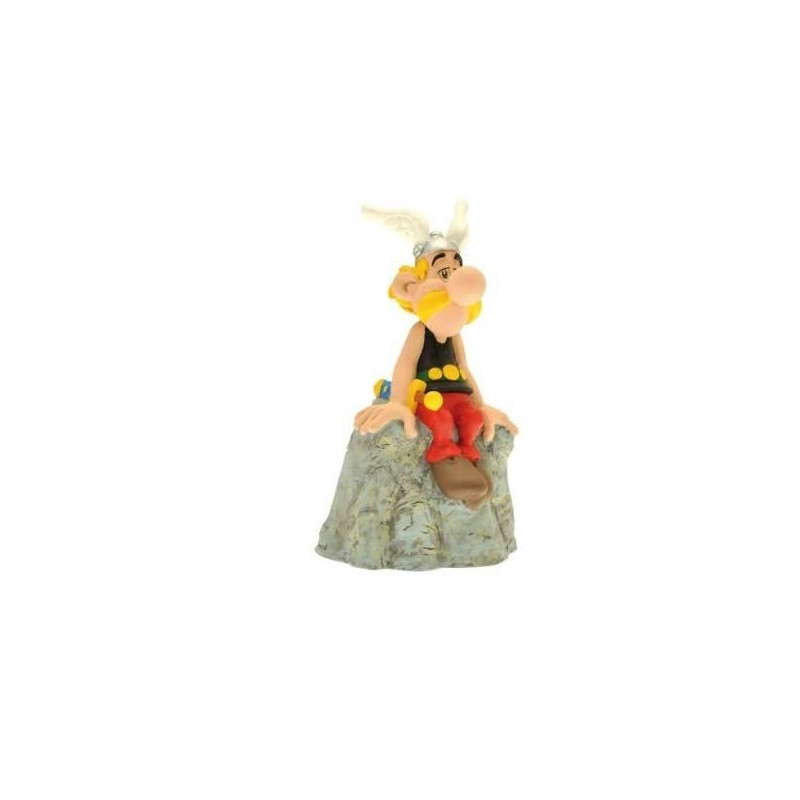 Tirelire asterix sur rocher Plastoy -80039Tirelire asterix sur rocher Plastoy -80039