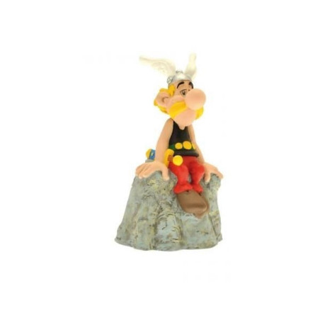 Tirelire asterix sur rocher Plastoy -80039Tirelire asterix sur rocher Plastoy -80039