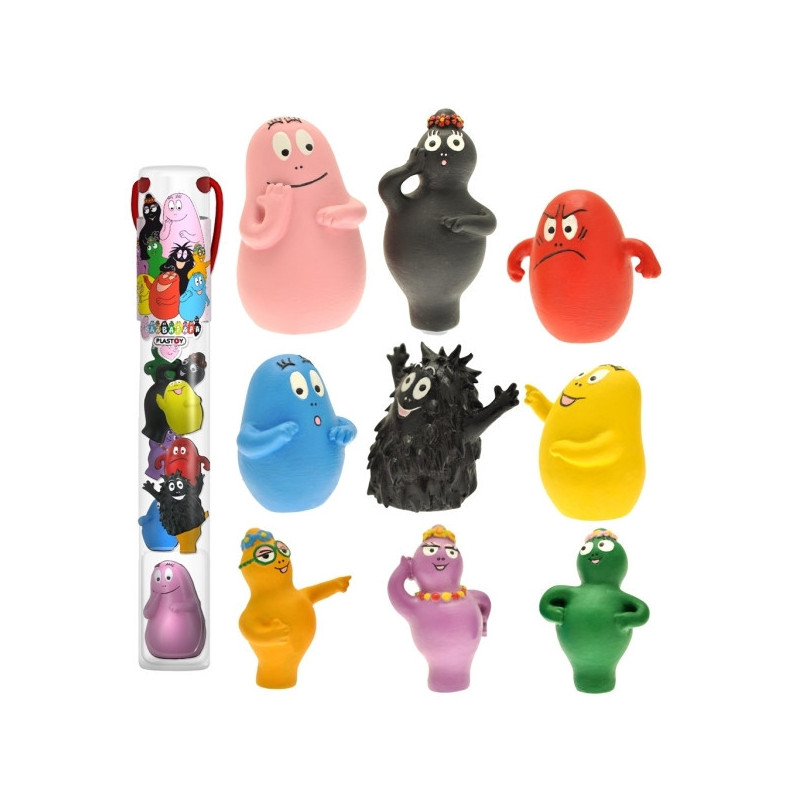 Tubo barbapapa expressions 9 fig Plastoy -70380