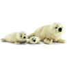 Anima - Peluche phoque écru 32 cm -3898