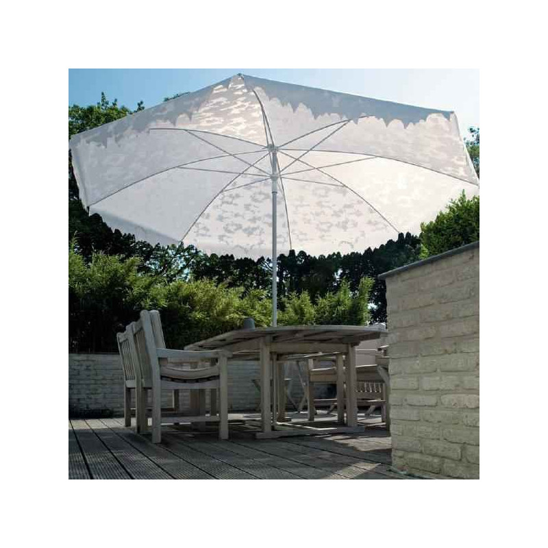 Parasol Sywawa Shadylace XL blanc -0550 sur Ambiance Plaisir