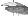 Parasol Sywawa Shadylace blanc -0536 sur Ambiance Plaisir